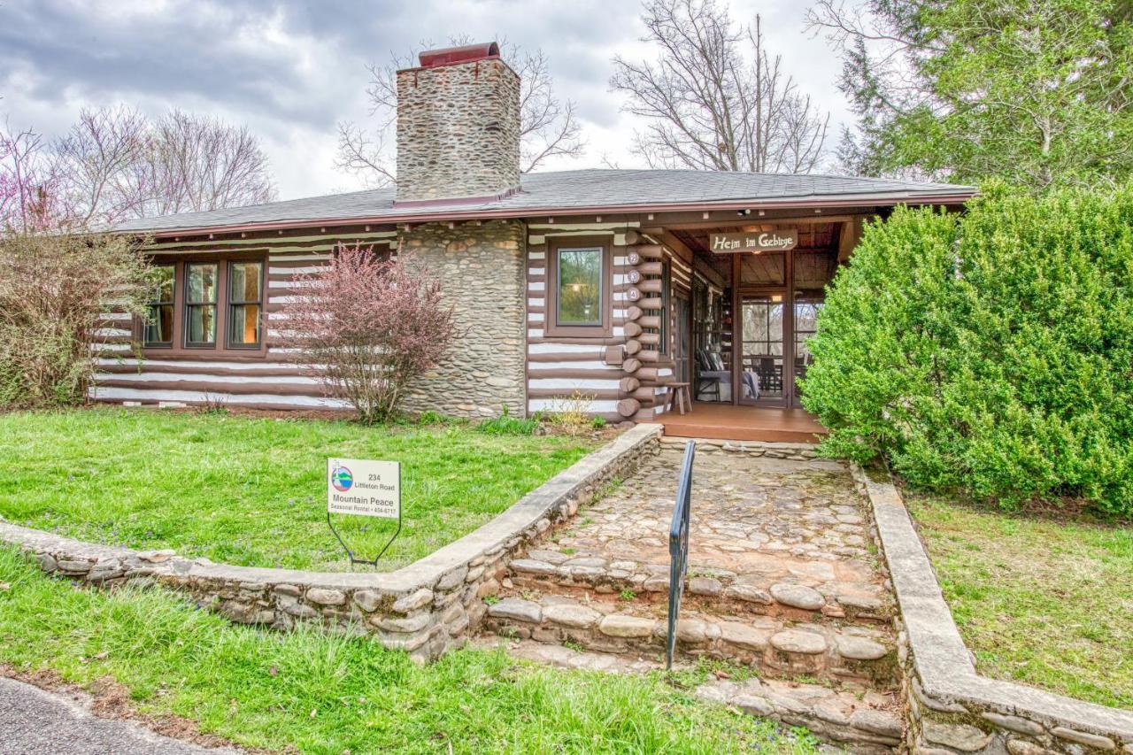 Mountain Peace Villa Lake Junaluska Exterior foto